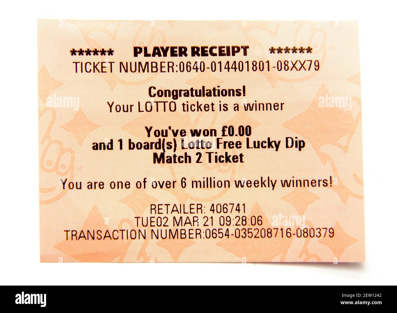 official lottery