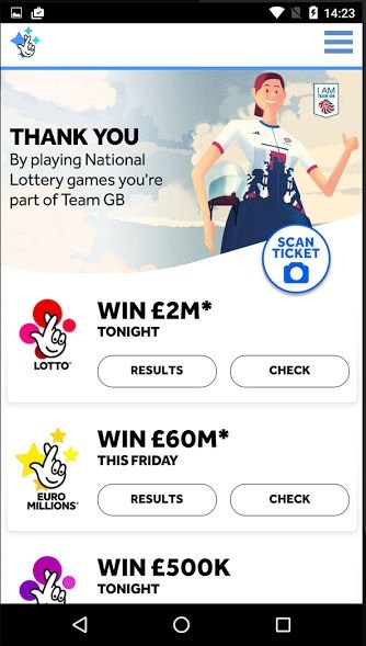 official lottery
